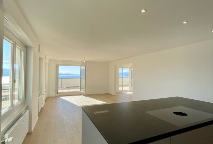 Très bel appartement de 6 pièces en attique – 150 m2 – avec terrasse