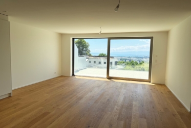 2.5 pièces en attique avec grande terrasse et vue sur le lac